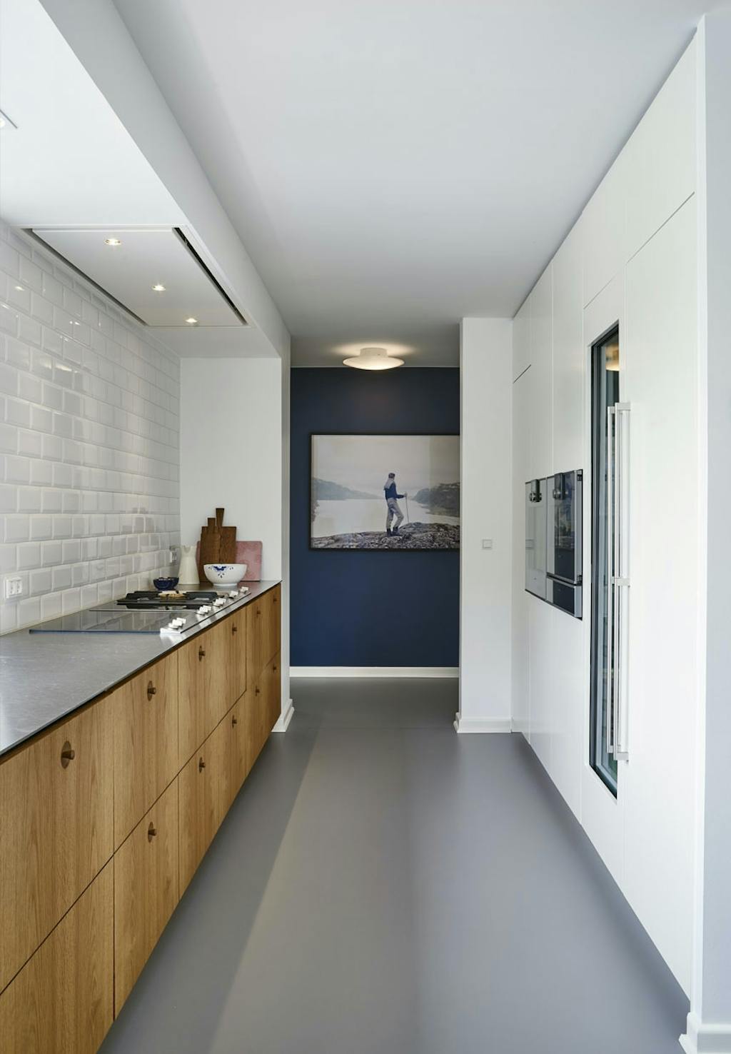 Moderne køkken med atmosfære