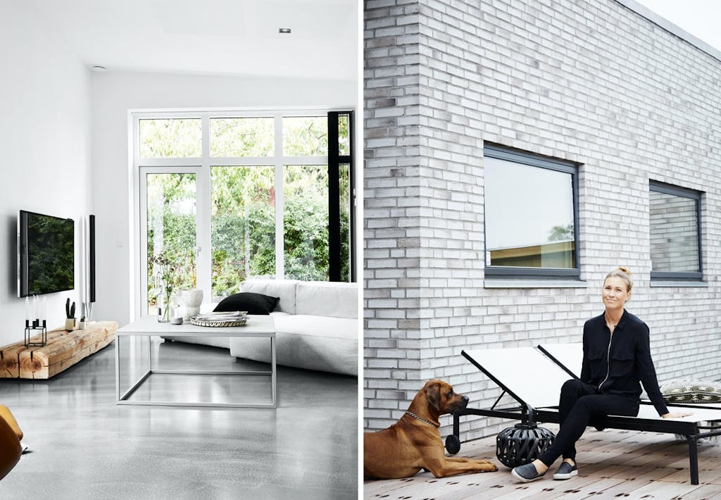 Moderne, praktisk og personlig villa tæt på København