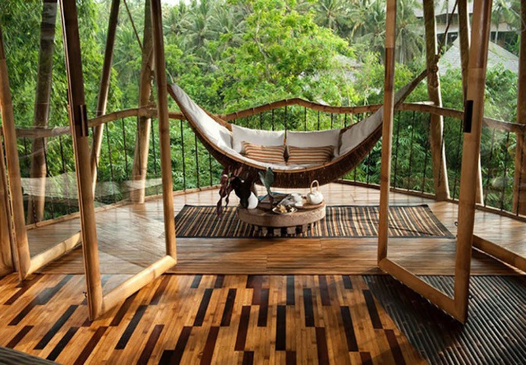 Bambusvugge på Bali