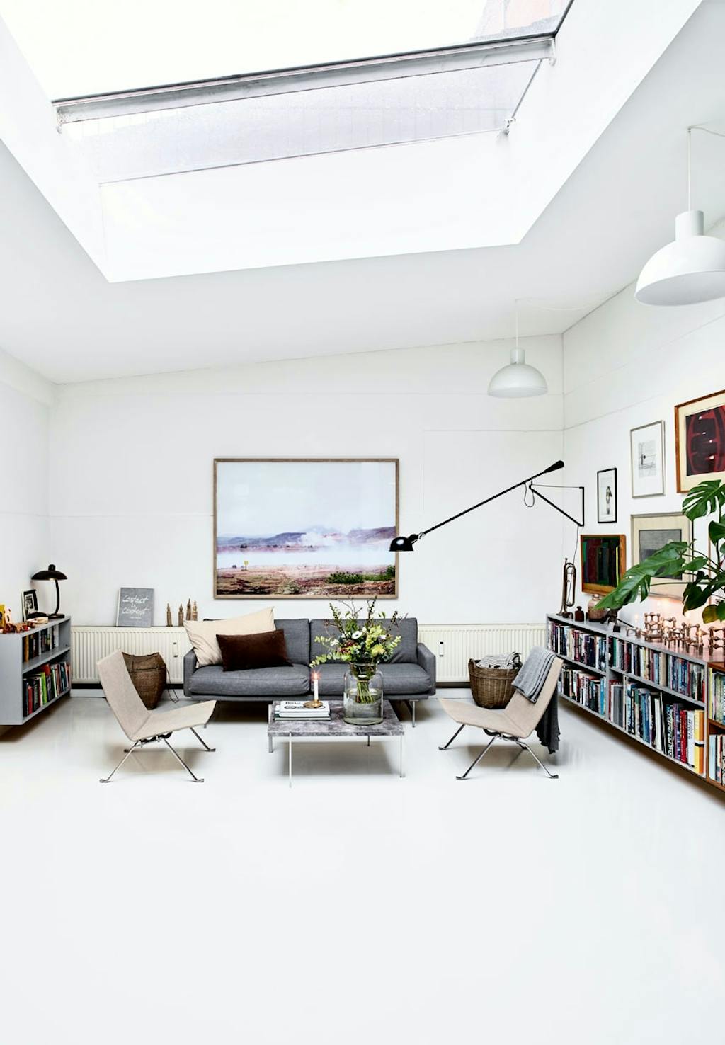 Meterhøjt til loftet