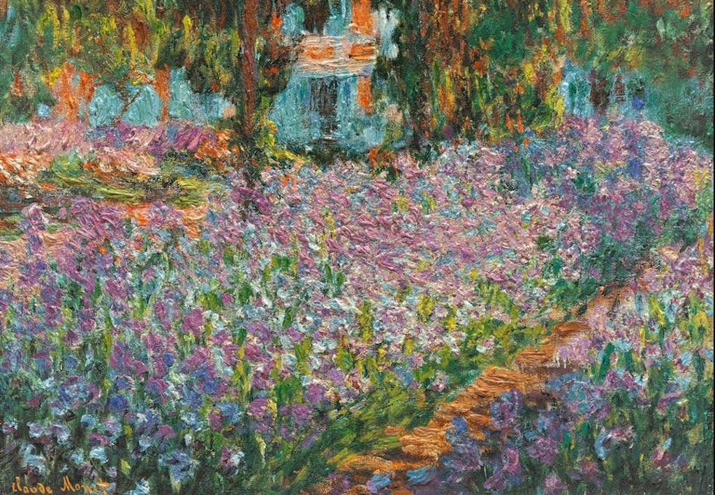 Irishaven genskabt på mange malerier