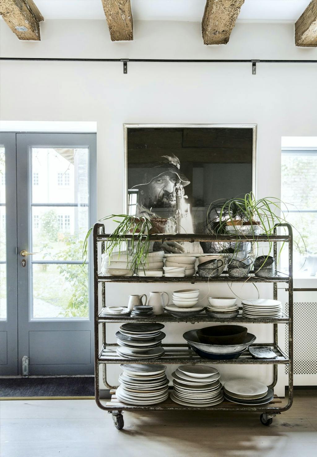 Dekorativt stentøjsstel af Aage Würtz