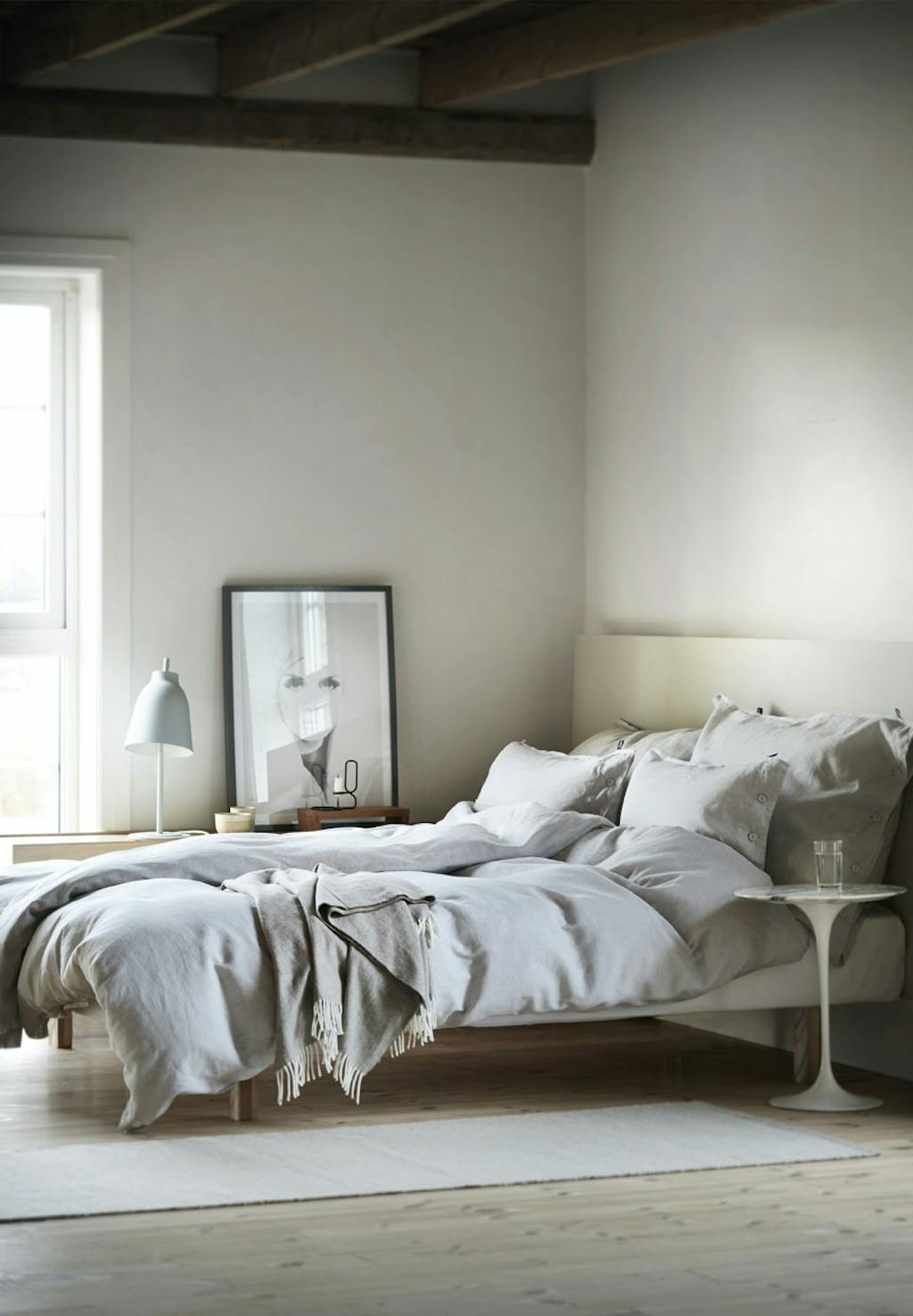 Nordisk stemning i soveværelset