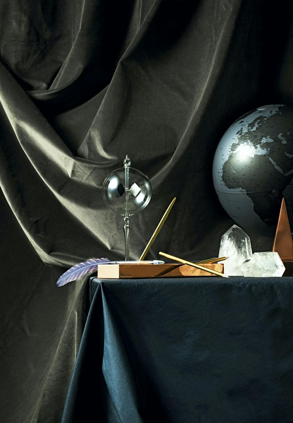 Nature morte med smukke objekter