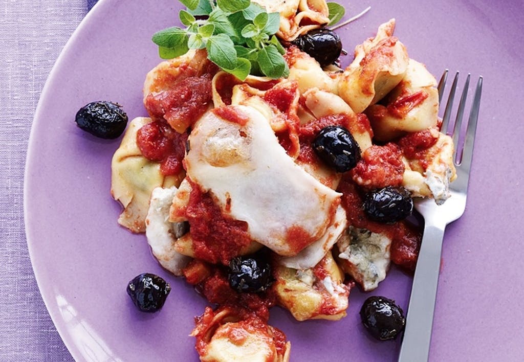 Tortellini med to slags ost