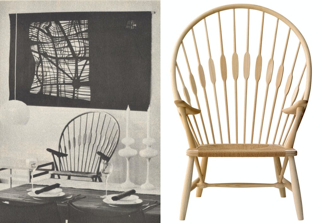 Wegners Påfuglestol