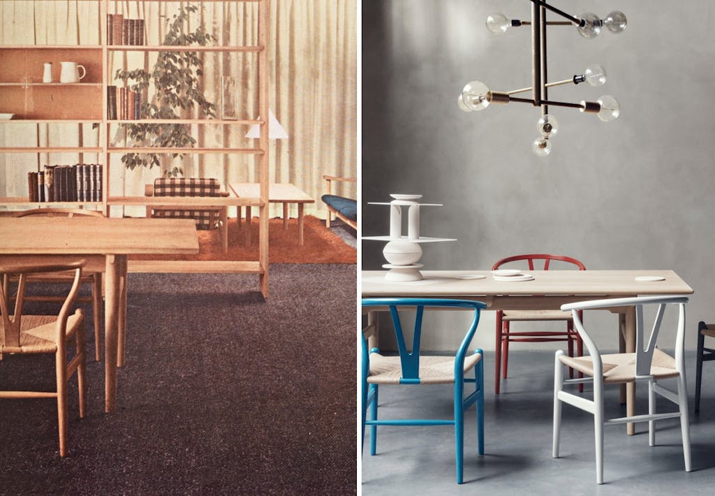 Y-stolen tegnet af Wegner