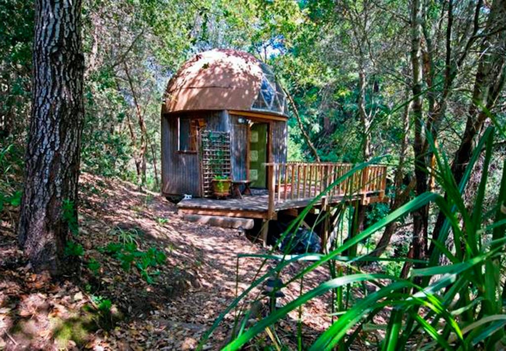 Mushroom Dome Cabin