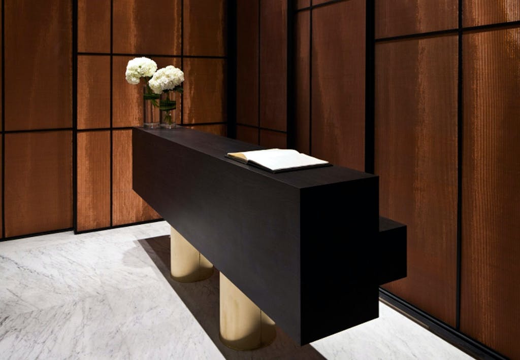 Væggene er en del af interiøret