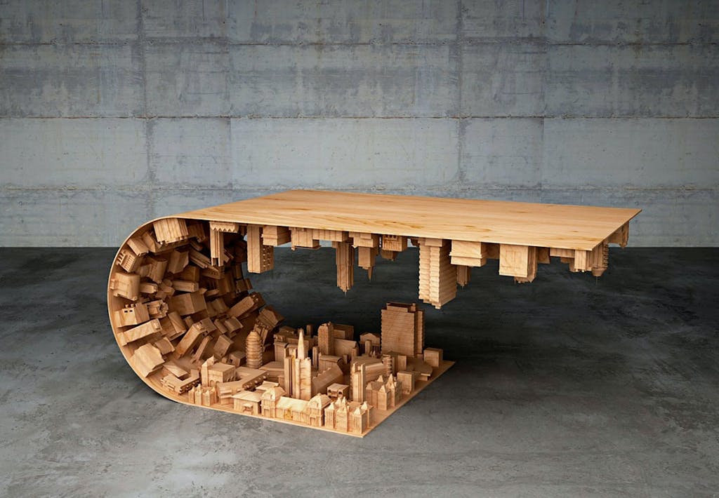 Wave City Coffee Table