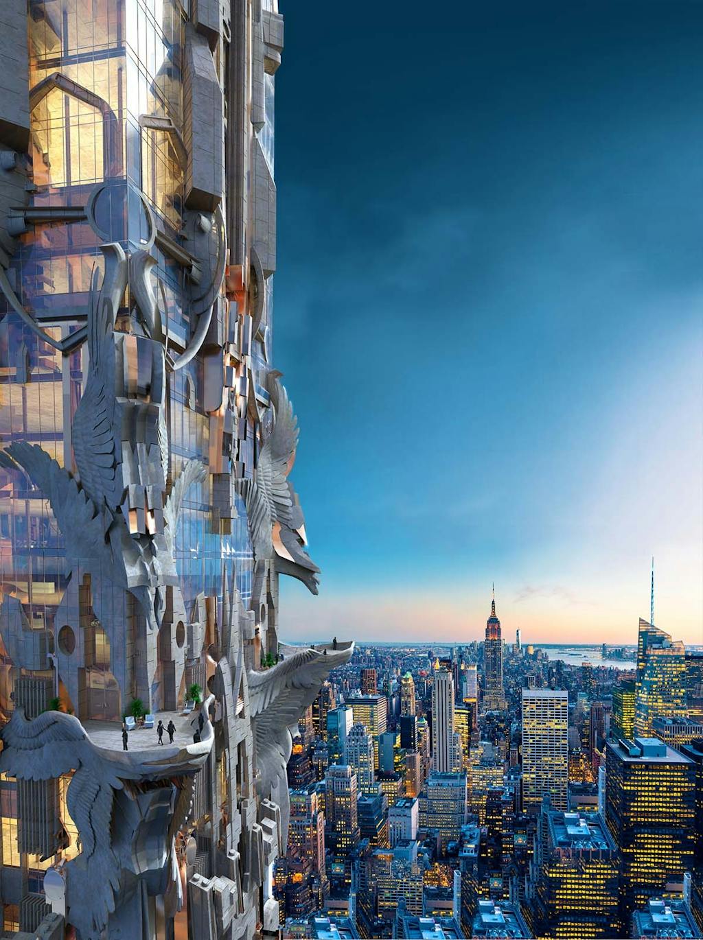 New Yorks skyline bliver aldrig den samme