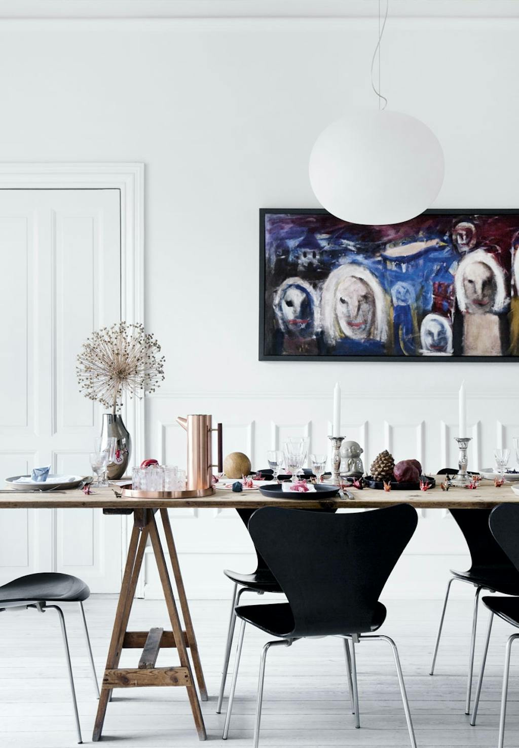 Glo-ball-lampe fra Flos