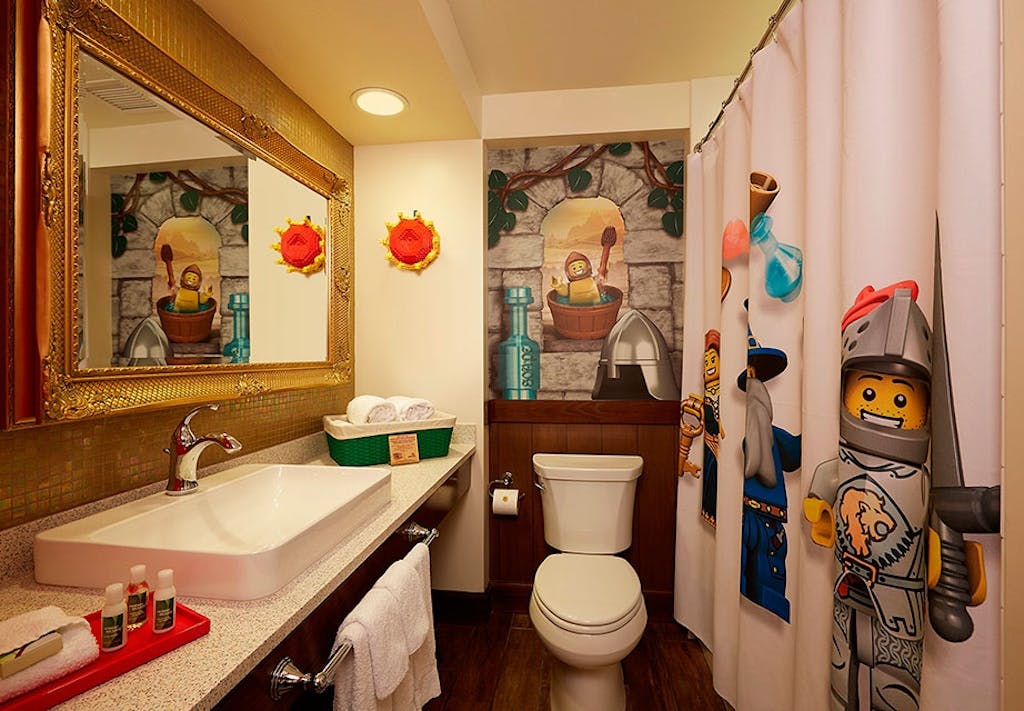 Lego på badeværelset Lego på badeværelset