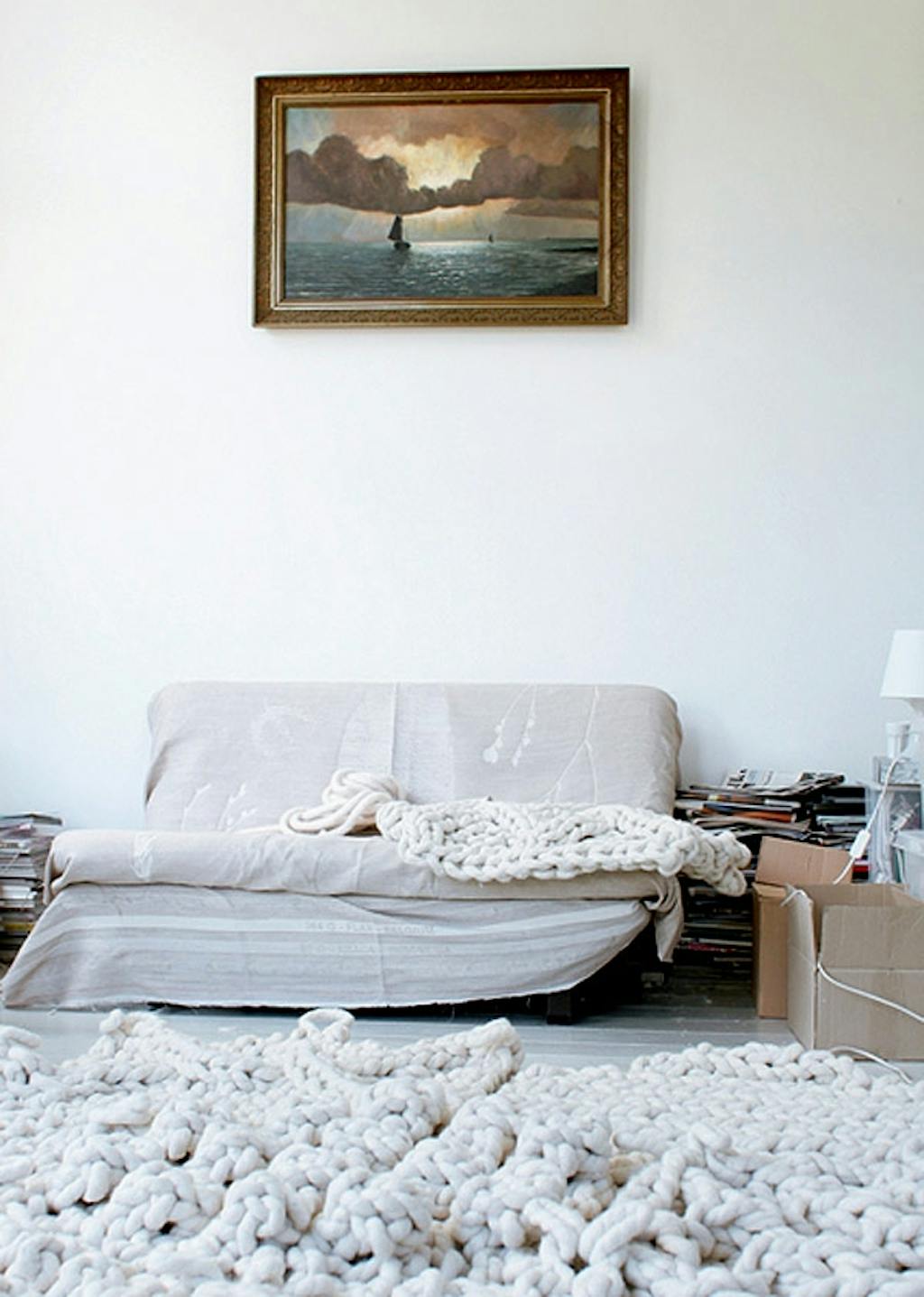 Kæmpestrik i boligen