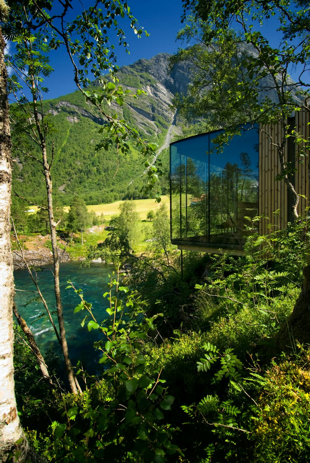 Prisvindende arkitektur ved Geirangerfjord Prisvindende arkitektur ved Geirangerfjord