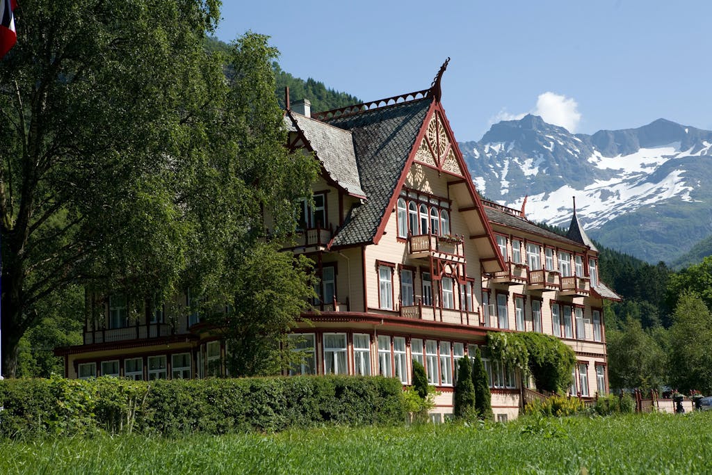 Karen Blixen og Roald Amundsen boede her ...