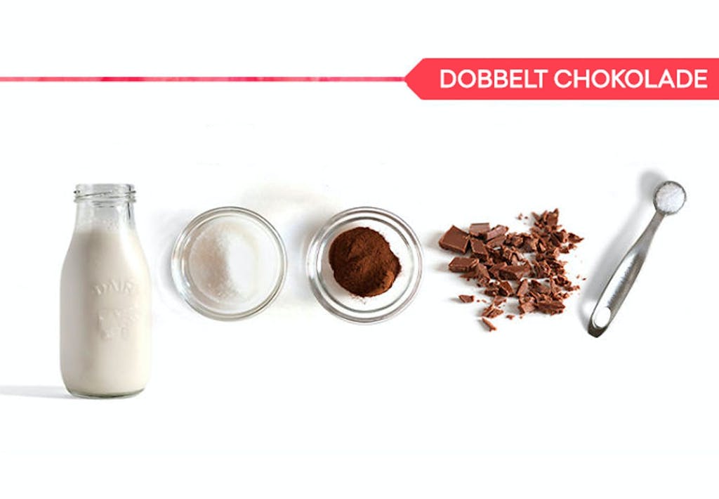 Dobbelt op på chokolade Dobbelt op på chokolade