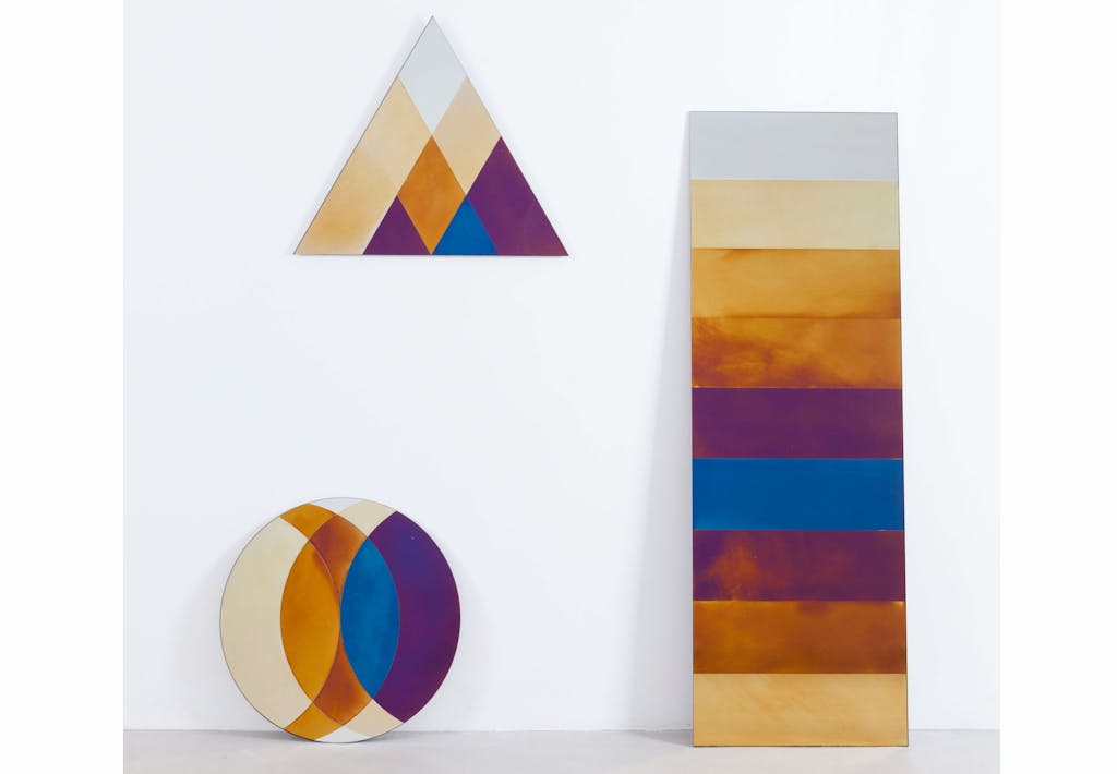 Spejle der er inspireret af patina 