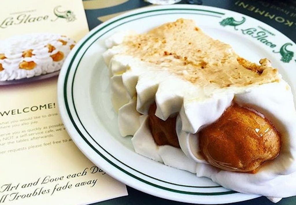 Karameliserede vandbakkelser