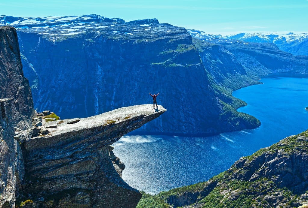 Trolltunga, Norge Trolltunga, Norge