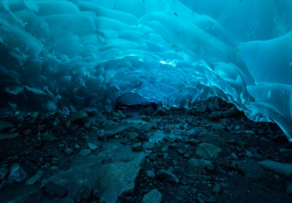 The Mendenhall Ice Caves, Alaska