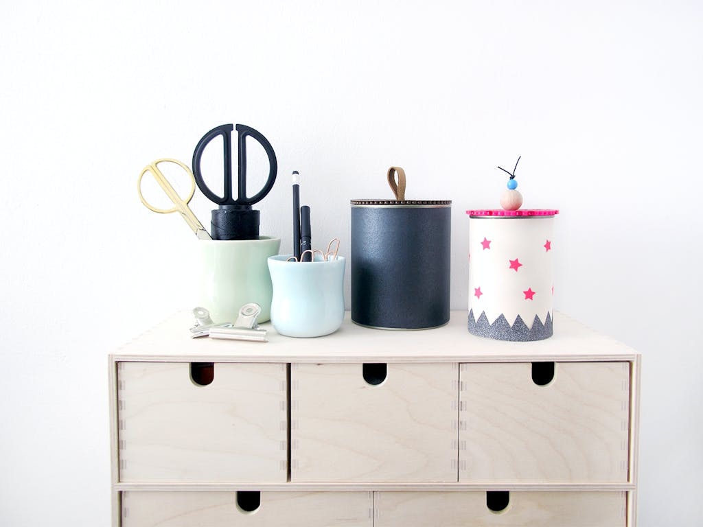 DEKORATIVE OPBEVARINGSDÅSER