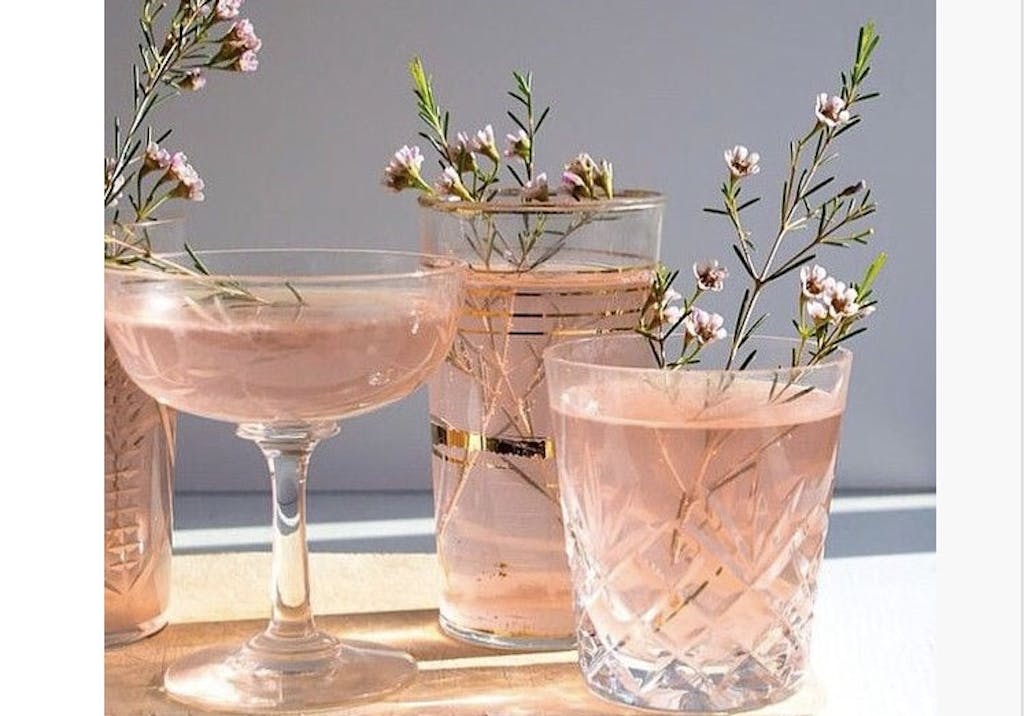 Farvet glas og krystal 