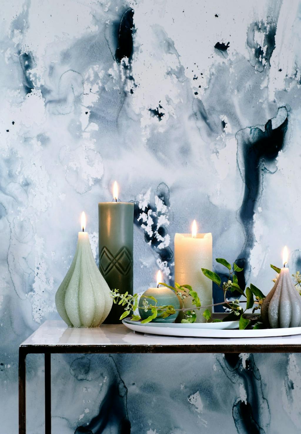 Levende lys til festen