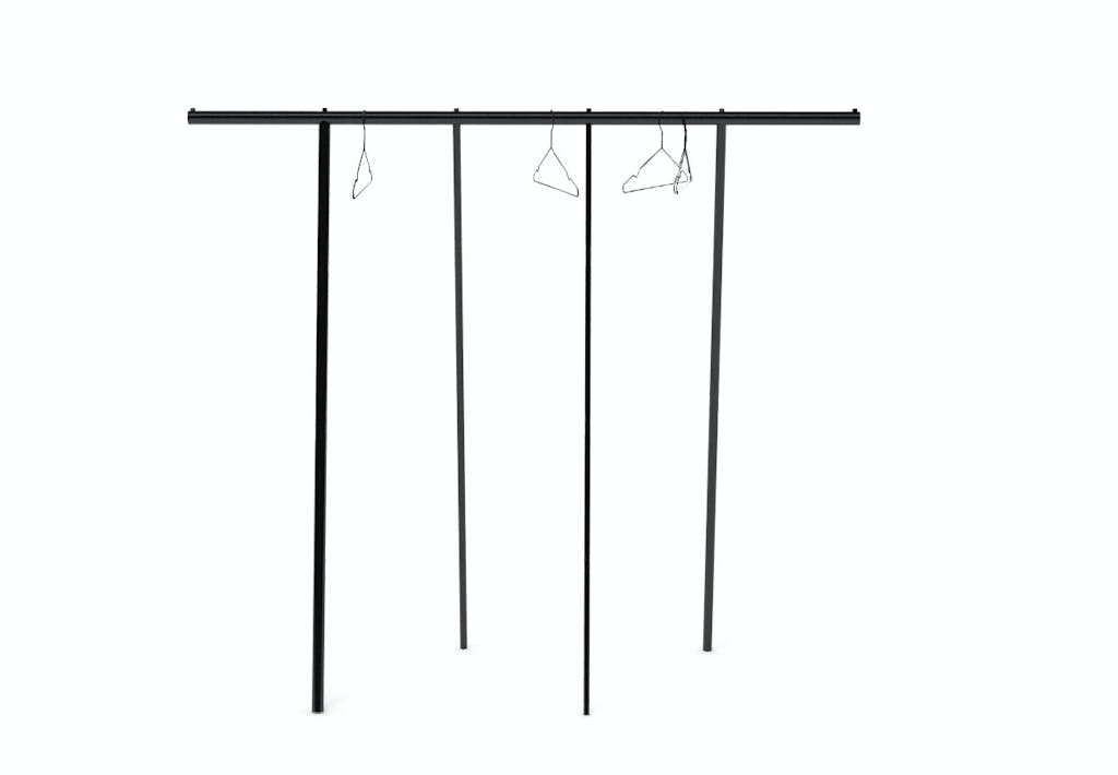 Rack-garderobestativ Rack-garderobestativ