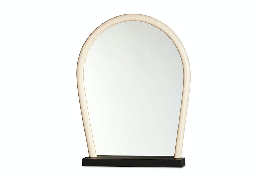 Bent Wood Mirror