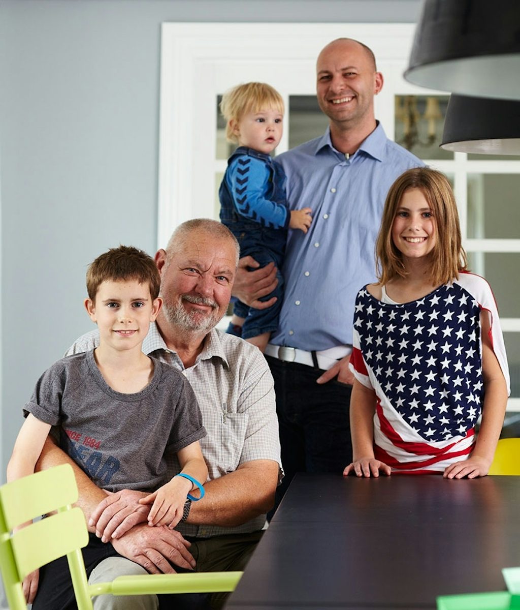 Månedens læsere er familien Knudsen og familien Halberg - tre generationer under samme tag Månedens læsere er familien Knudsen og familien Halberg - tre generationer under samme tag