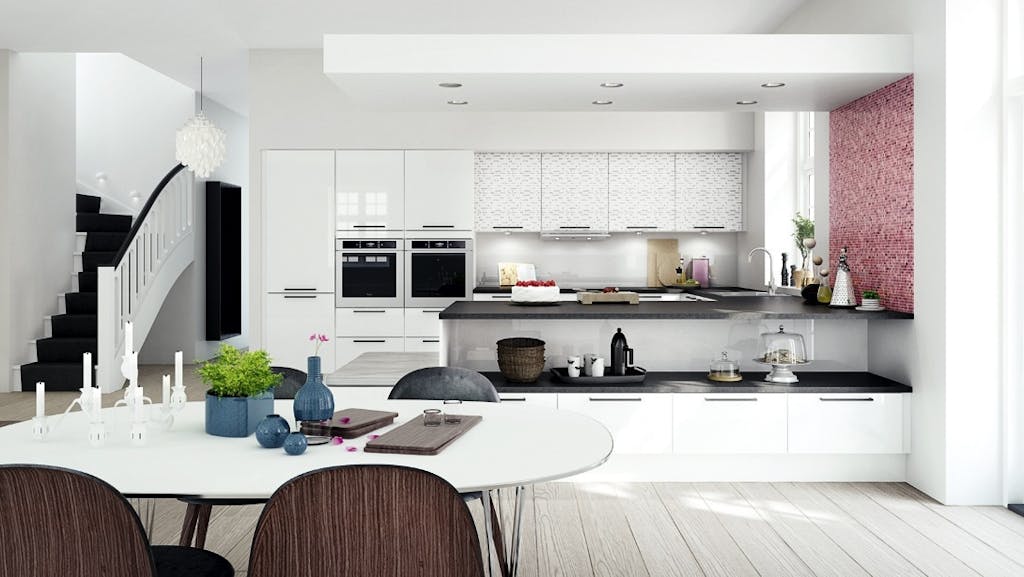 Tatoverede køkkenlåger ... 