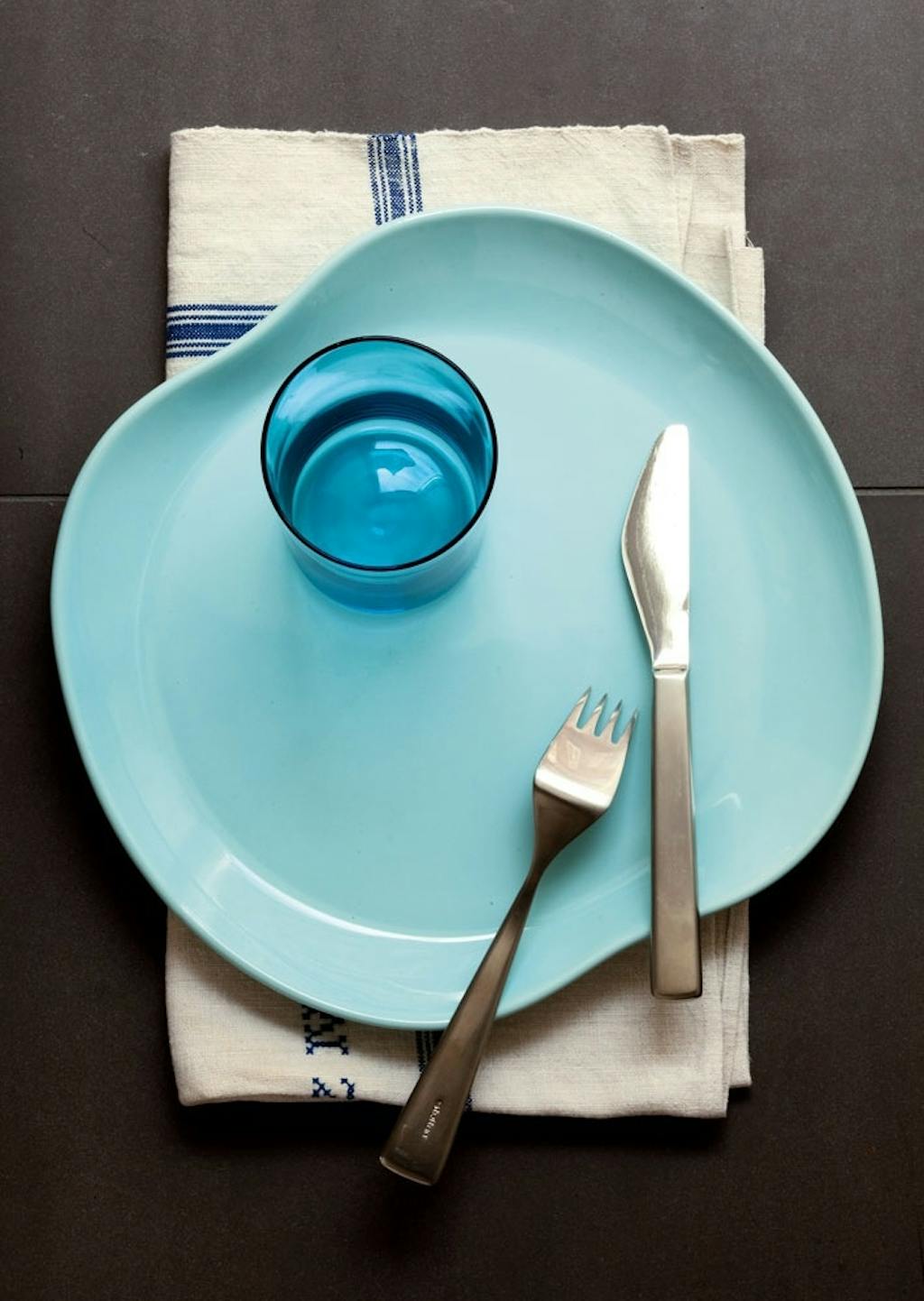 Så er der serveret - simpelt og fint