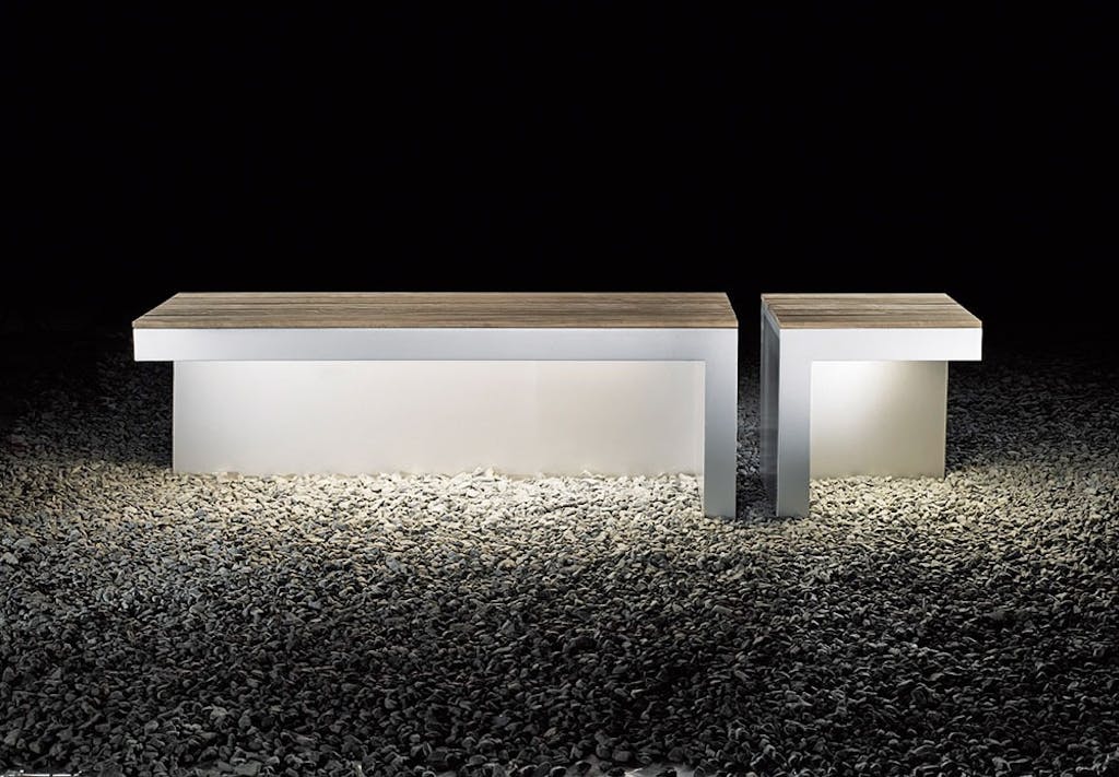 Prisbelønnet udendørs bænksystem Prisbelønnet udendørs bænksystem