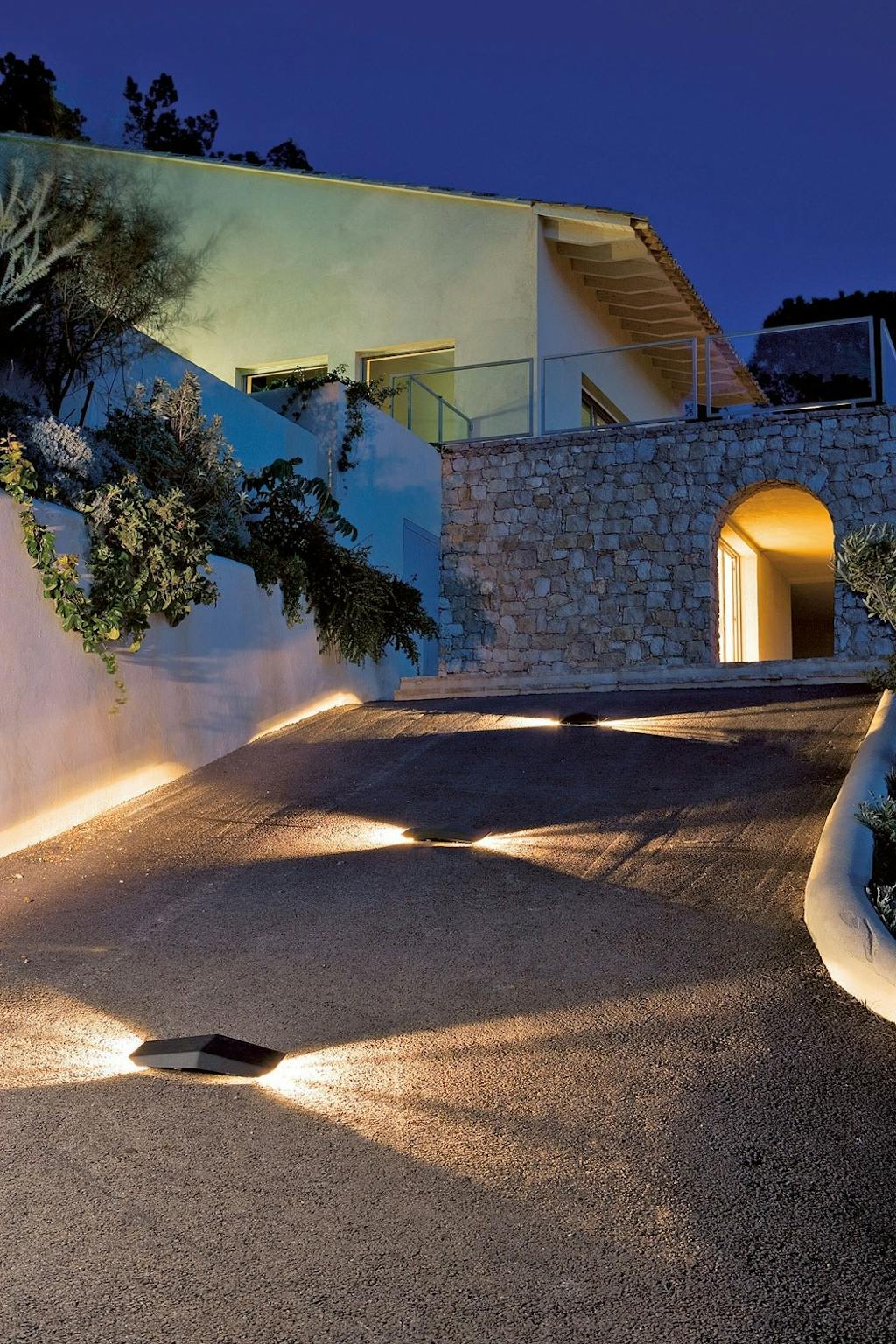 Effektfuldt lys på jorden Effektfuldt lys på jorden