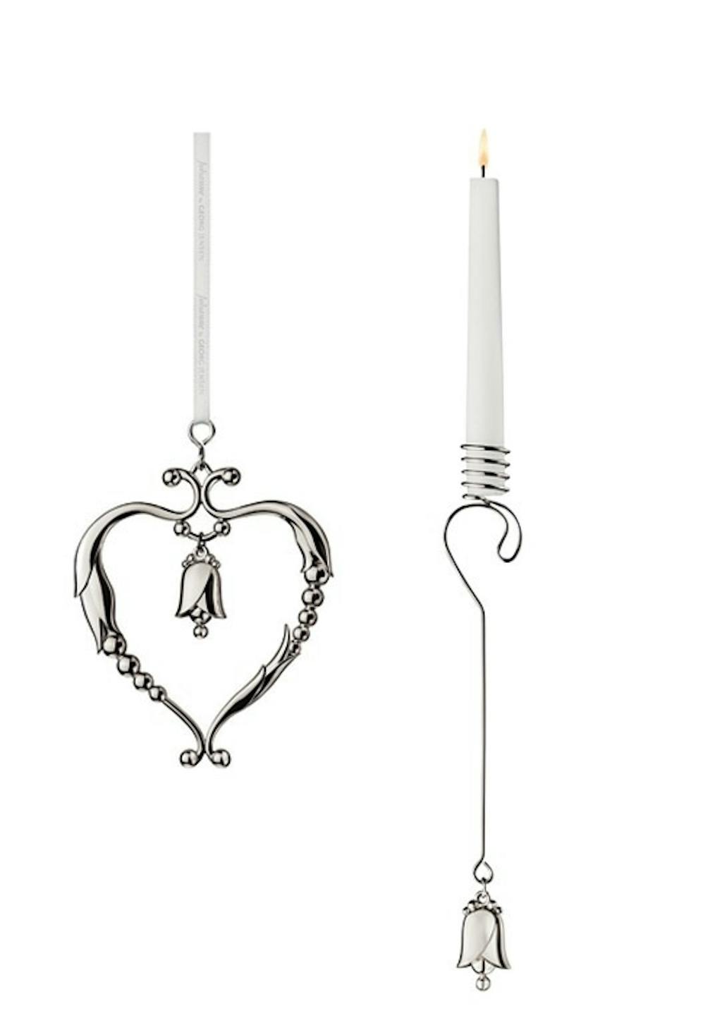 Lyseholder og juleornament Lyseholder og juleornament