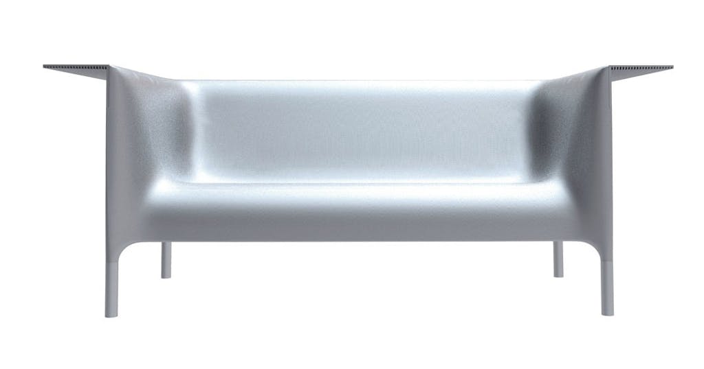 Moderne havebænk Moderne havebænk