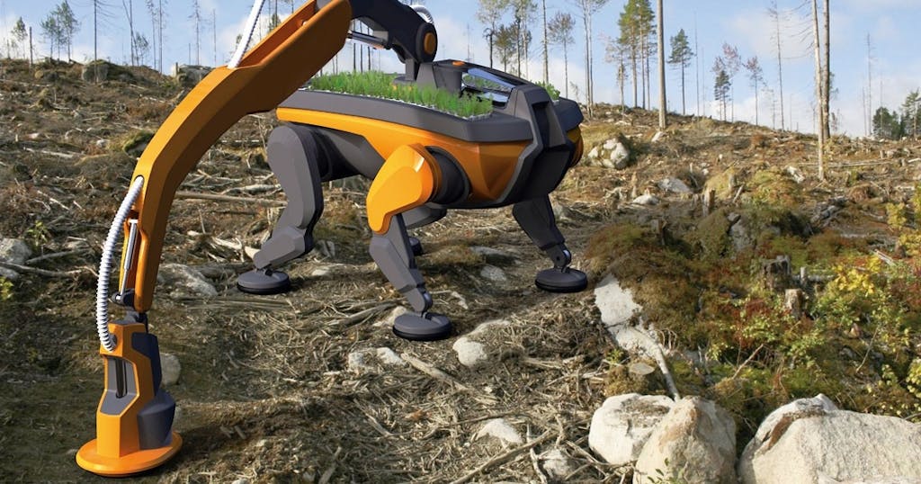Tree Planting Robot Tree Planting Robot