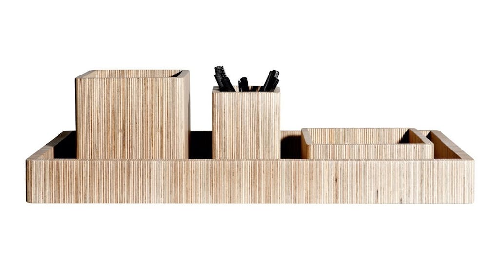 Opbevaringssæt i træ Opbevaringssæt i træ