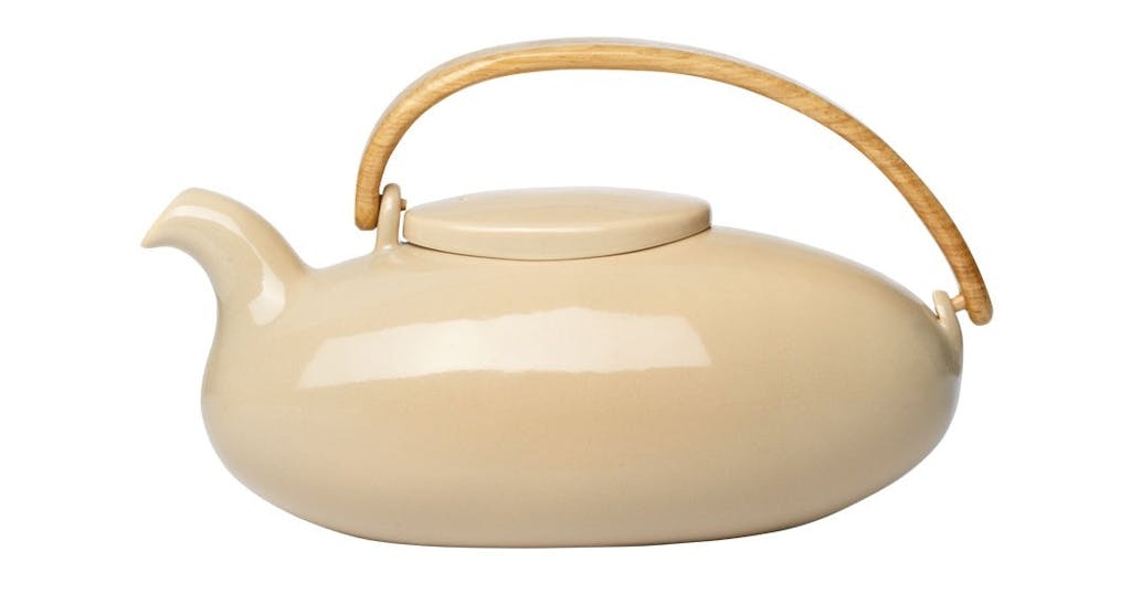 Tekande i glaseret porcelæn Tekande i glaseret porcelæn