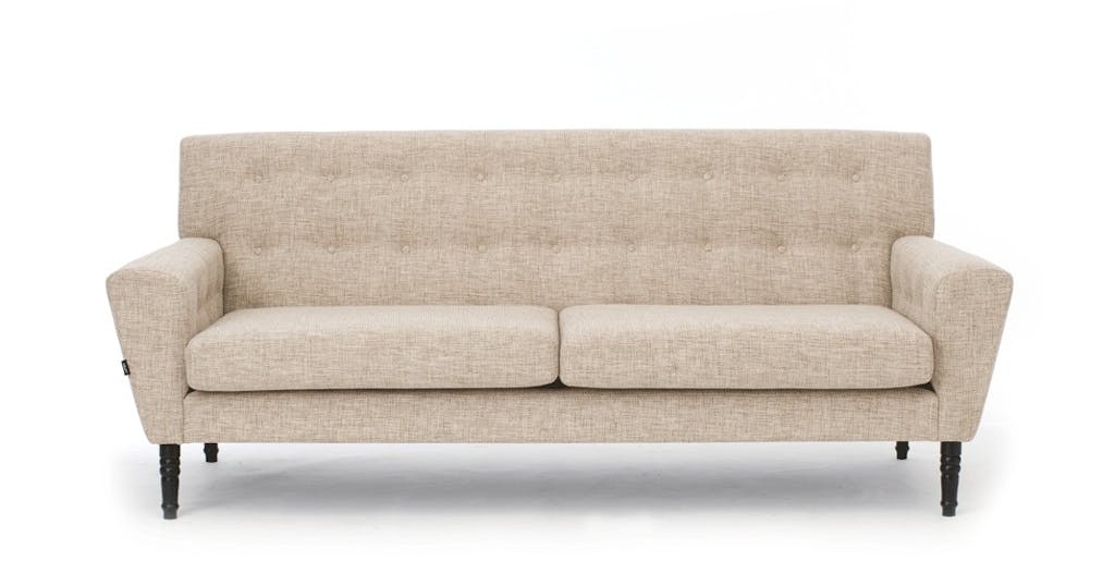 Sofa med dristige detaljer Sofa med dristige detaljer