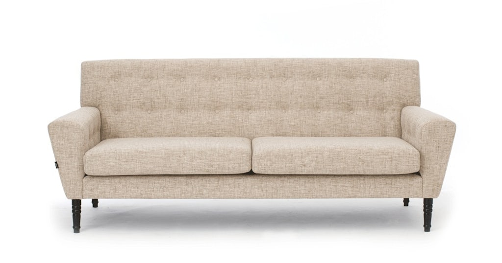 Sofa med dristige detaljer Sofa med dristige detaljer