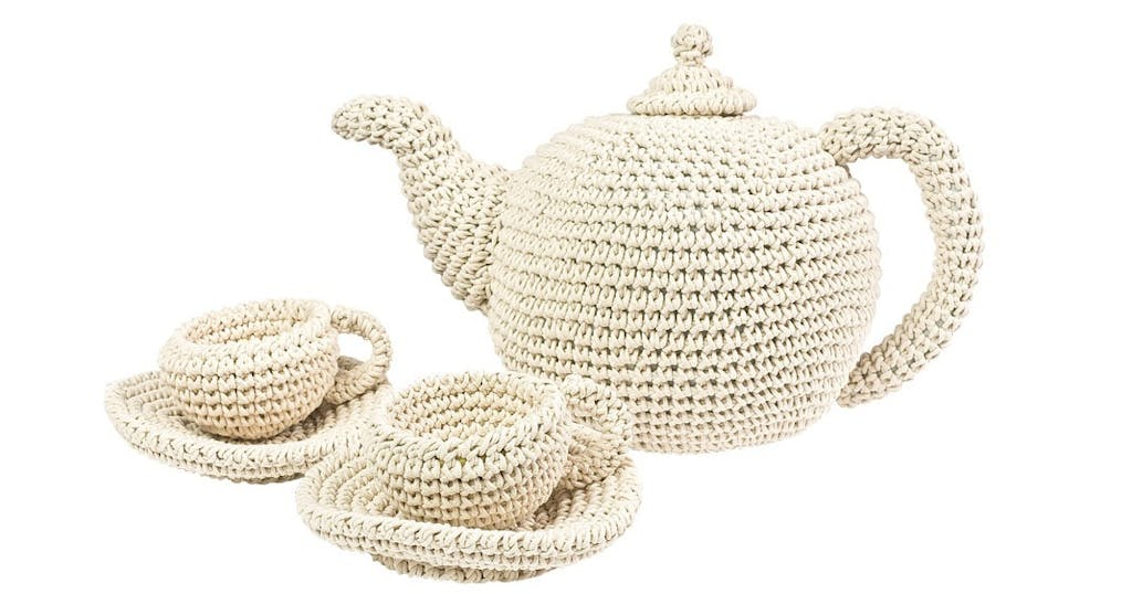 Håndhæklet testel Håndhæklet testel