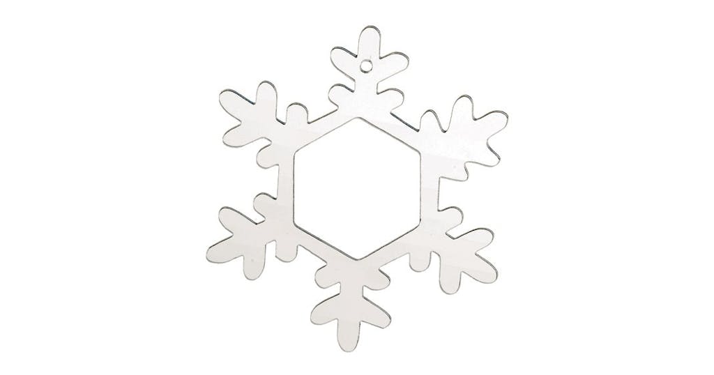 Iskrystal i klart akryl Iskrystal i klart akryl