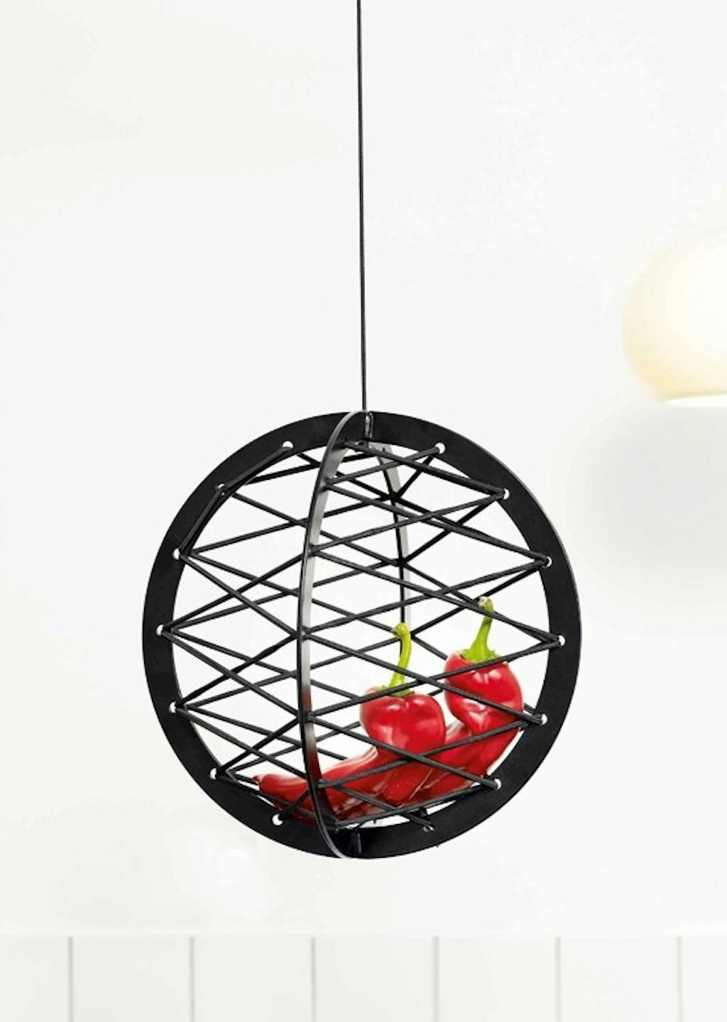 Frithængende frugtskål