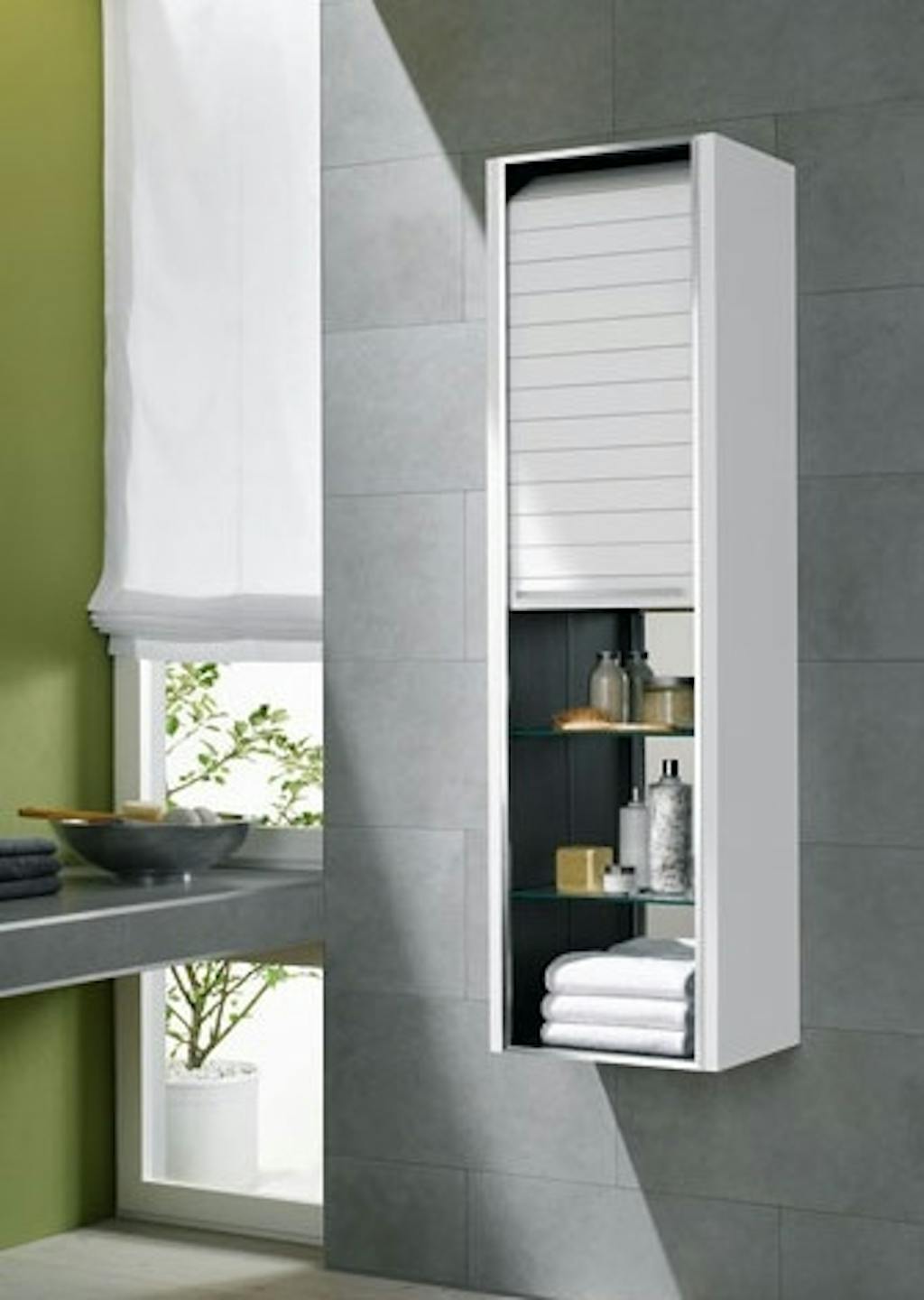 Møbler: Solitaireskabet Keuco LX