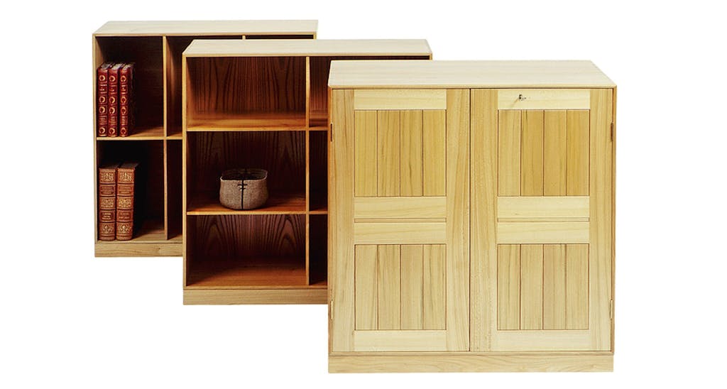 Møbler: MK-reolsystem af Mogens Koch, 1932