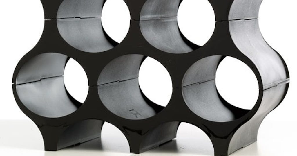 Møbler: Vinreol i plastic