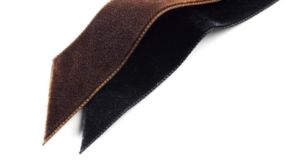 Enkelsidet velourbånd Enkelsidet velourbånd