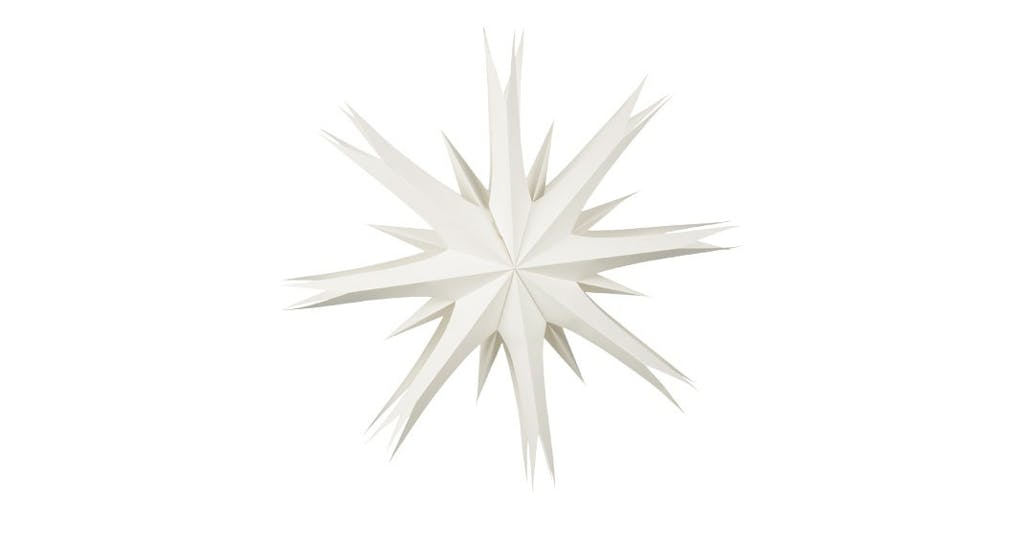 Snefnug i papir Snefnug i papir